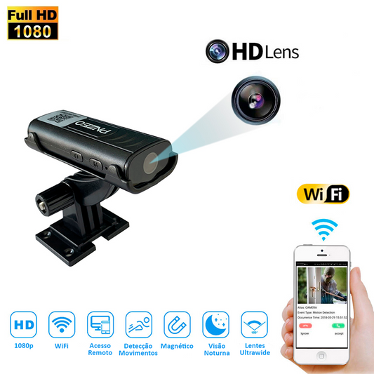 Mini Wireless FullHD Surveillance Camera - 1080P