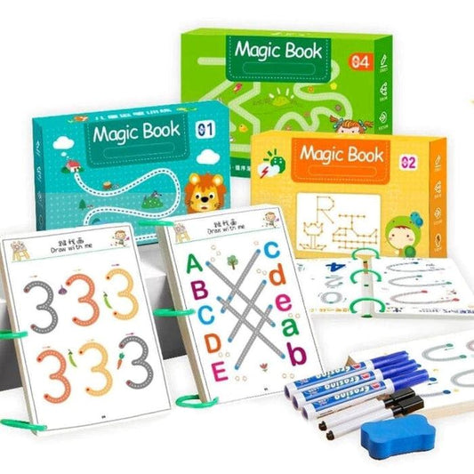 MagicBook Children's Tracing and Drawing Notebook