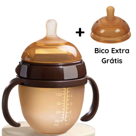 Anti-Choke and Antibacterial Silicone Baby Bottle