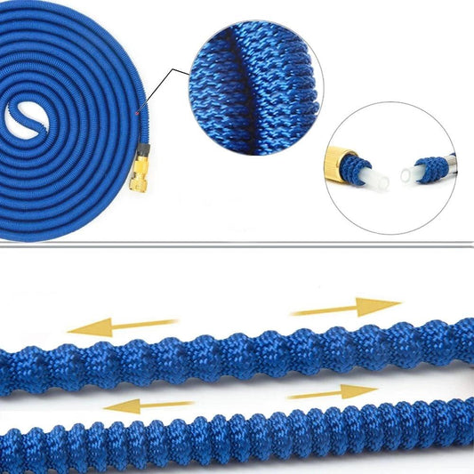 Expandable Garden Hose for High Pressure Water