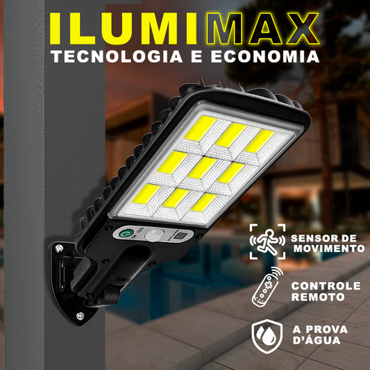 Solar LED Spotlight with Brazilian Motion Sensor