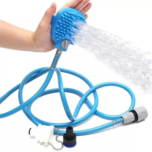 Hose with Pet Bath Brush